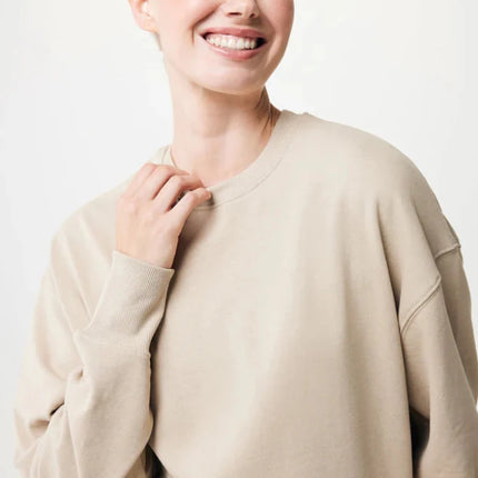 Kruge relaxed recycled cotton crew neck - hospitality