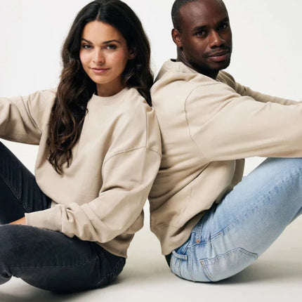 Kruge relaxed recycled cotton crew neck - hospitality