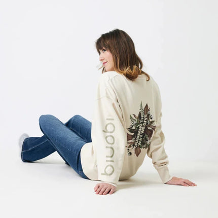 Kruge relaxed recycled cotton crew neck - hospitality