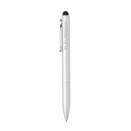 Kymi RCS certified recycled aluminium pen with stylus - hospitality
