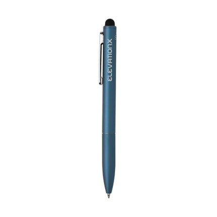 Kymi RCS certified recycled aluminium pen with stylus - hospitality