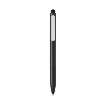 Kymi RCS certified recycled aluminium pen with stylus - hospitality