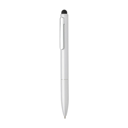 Kymi RCS certified recycled aluminium pen with stylus - hospitality