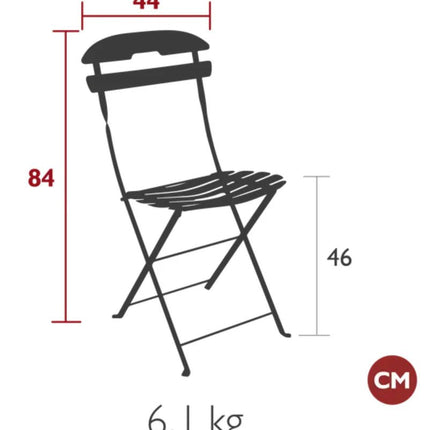 LA MÔME Chai Folding Chair - hospitality