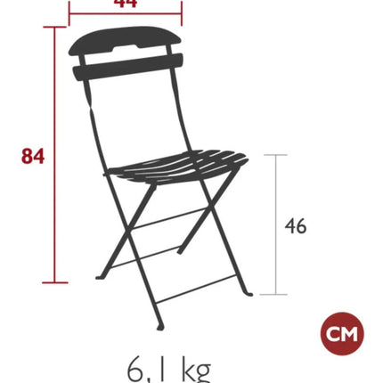 LA MÔME Chai Folding Chair - hospitality