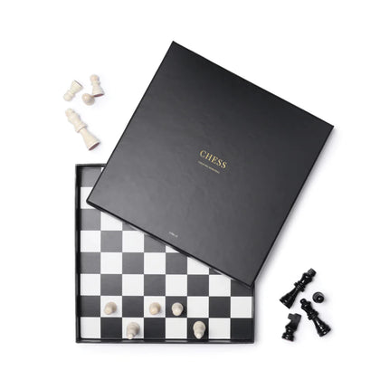 Lacquered Chess Coffee Table Storage Box Atelier Collection - hospitality