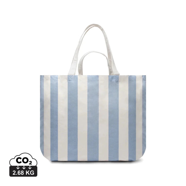 Lagoa GRS Beach Bag From Lagoa Collection Canvas Stripes - hospitality