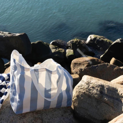 Lagoa GRS Beach Bag From Lagoa Collection Canvas Stripes - hospitality