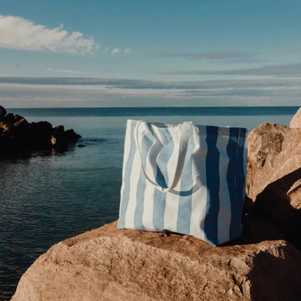 Lagoa GRS Beach Bag From Lagoa Collection Canvas Stripes - hospitality