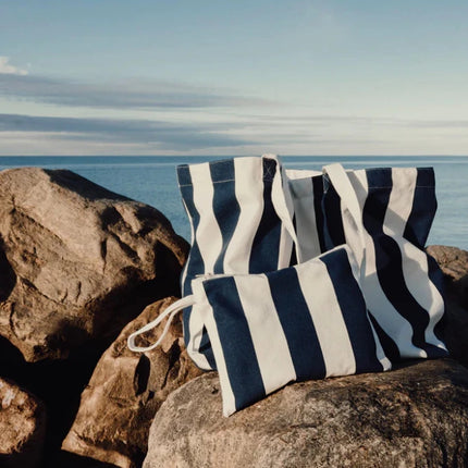Lagoa GRS Beach Bag From Lagoa Collection Canvas Stripes - hospitality