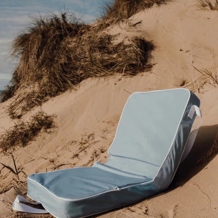Lagoa GRS Beach Chair From The Lagoa Collection In Premium Teak And Aluminum Folding With Six Reclining Levels - hospitality