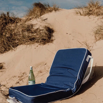 Lagoa GRS Beach Chair From The Lagoa Collection In Premium Teak And Aluminum Folding With Six Reclining Levels - hospitality