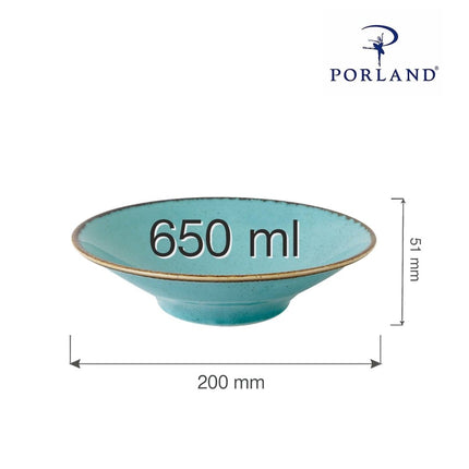 Laguna deep plate, 200x(H)51mm - hospitality