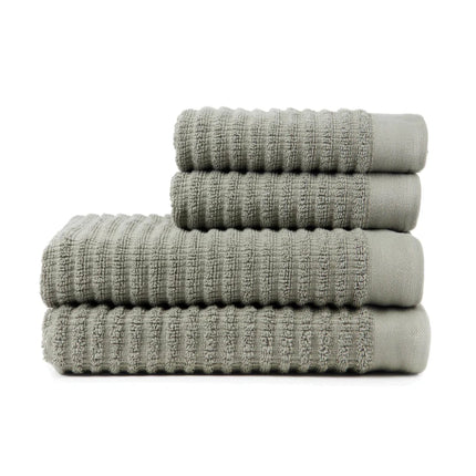 Landro Collection Luxury Dobby Weave Cotton Towel Set Four - hospitality