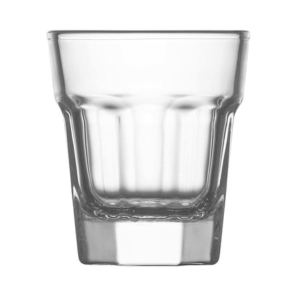 LAV Amsterdam Liqueur Glass 45 Ml - High Transparency Thick Cut Glass With Impact Resistance And Light Refraction - hospitality