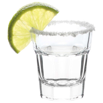 LAV Amsterdam Liqueur Glass 45 Ml - High Transparency Thick Cut Glass With Impact Resistance And Light Refraction - hospitality