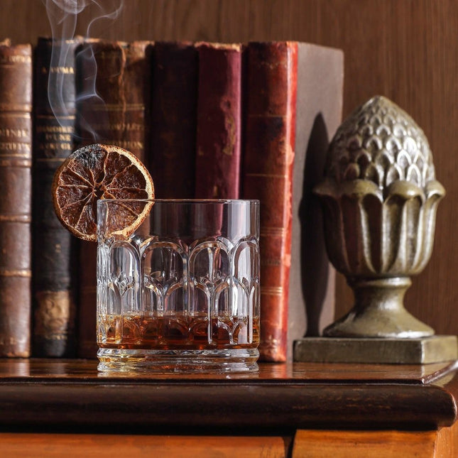 LAV Archie Old Fashioned Glass 370ml - Sophisticated Design For Restaurants And Bars - hospitality