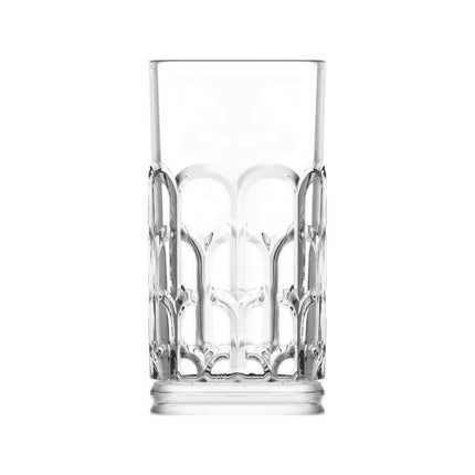 LAV HORECA Archie Long Drink Glass 390ml Lavender - Elegant Catering Glass For Restaurants And Bars - hospitality