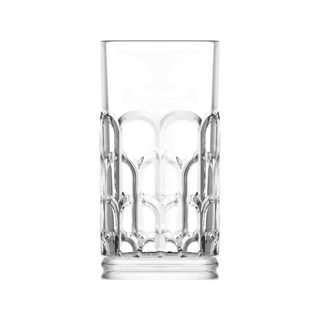 LAV HORECA Archie Long Drink Glass 390ml Lavender - Elegant Catering Glass For Restaurants And Bars - hospitality