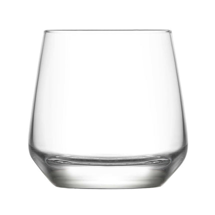 LAV Lyon Whiskey Glass 345 Ml - Premium Crystal Tumbler For Savoring Fine Whiskey - hospitality