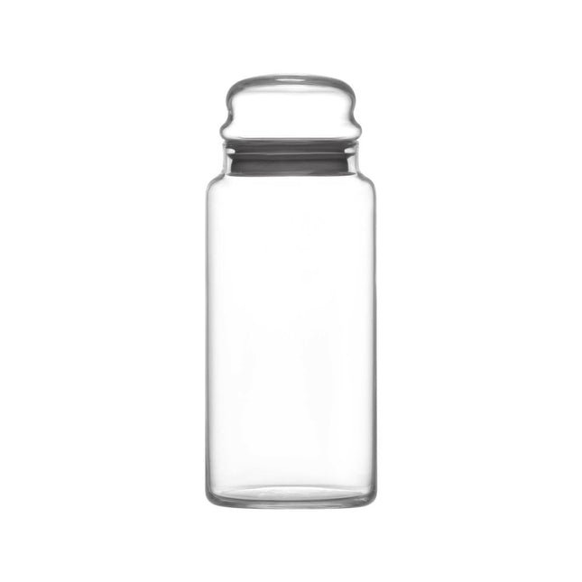 LAV Phuket Glass Jar With Lid 1400ml - Large Capacity For Breakfast Buffets And Hotel Catering - hospitality