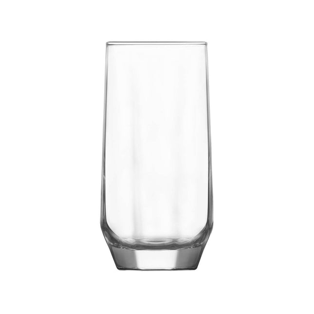 LAV Riga Long Drink Glass - 385ml Slim Ergonomic Design for Cocktails and Refreshments - hospitality