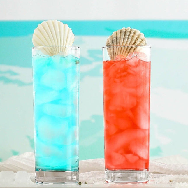 LAV Rotterdam Long Drink Glass 360 ml - Elegant Slim Design That Enhances Drink Color and Drinking Experience - hospitality