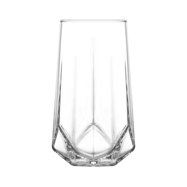 LAV Verona Long Drink Glass 460 Ml - Versatile Tall Glass For Cocktails And Drinks - hospitality