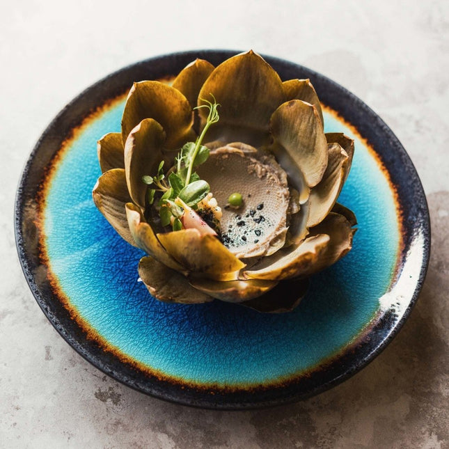 Lazur organic shaped plate, 270x190mm - hospitality