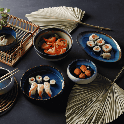 Lazur organic shaped plate, 270x190mm - hospitality