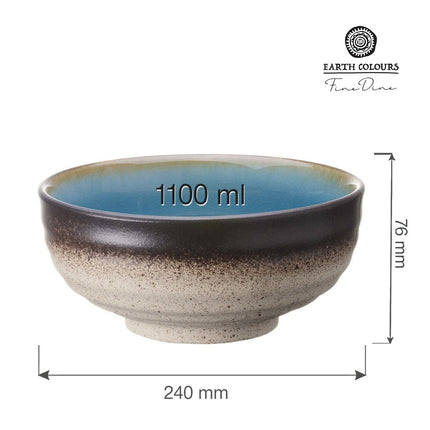 Lazur round bowl, 240mm - hospitality