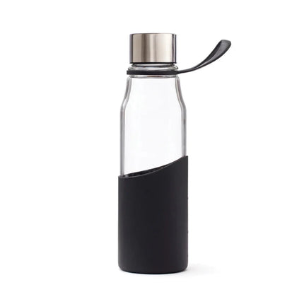 Lean Glass Collection Borosilicate Bottle With Silicone - hospitality