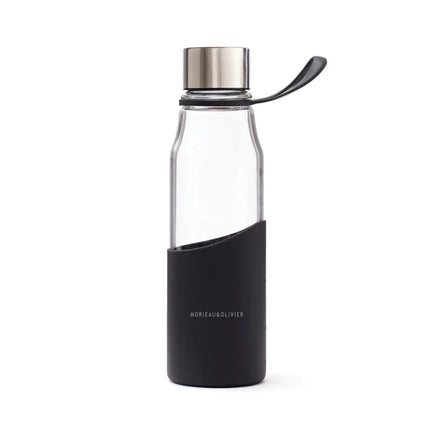 Lean Glass Collection Borosilicate Bottle With Silicone - hospitality