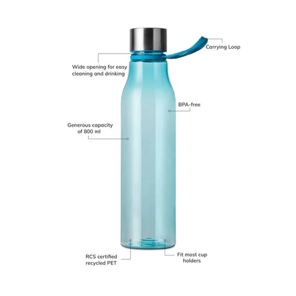 Lean RCS RPET Refined Collection Bottle 800 Milliliters - hospitality