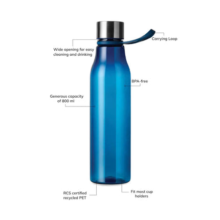 Lean RCS RPET Refined Collection Bottle 800 Milliliters - hospitality