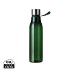 rPET,Stainless steel / green / 7 x 7 x 27 x ø 7 cm