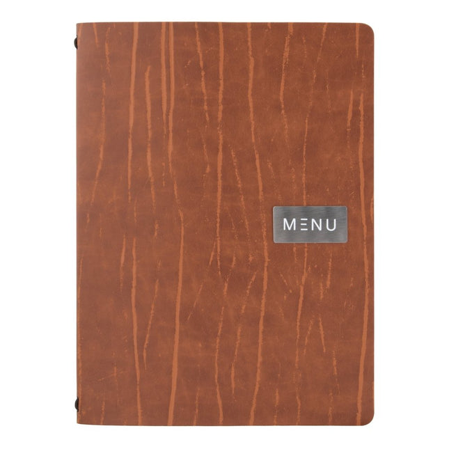 Leather menu A4 pack of 10 - hospitality