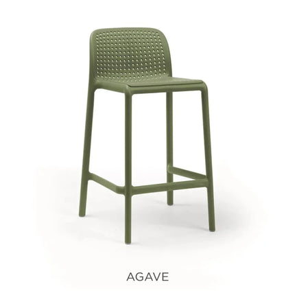 Lido Mini Counter Stool by Nardi - hospitality