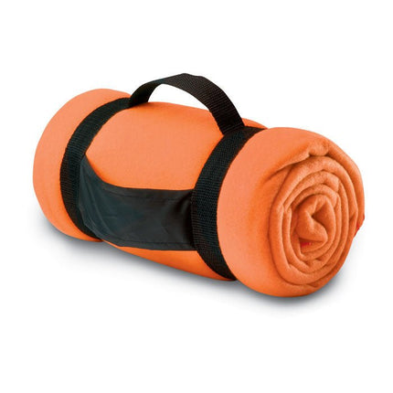 Lightweight Fleece Blanket with Carry Handle 180gsm – 150 × 120 cm - CWDH