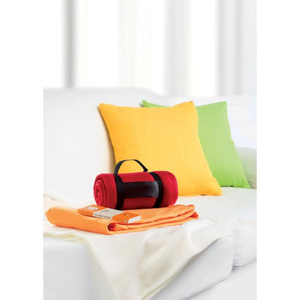 Lightweight Fleece Blanket with Carry Handle 180gsm – 150 × 120 cm - CWDH