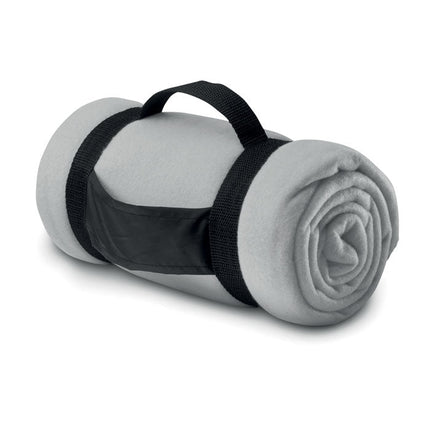 Lightweight Fleece Blanket with Carry Handle 180gsm – 150 × 120 cm - CWDH