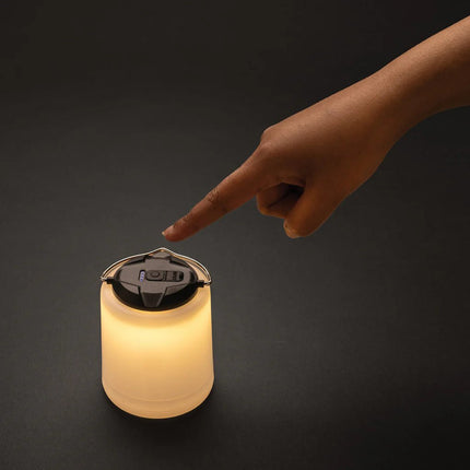 Limio RCS recycled plastic portable re-chargeable table lamp - hospitality