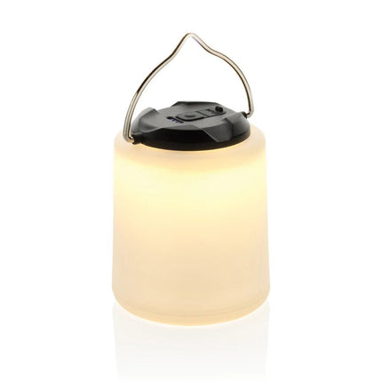 Limio RCS recycled plastic portable re-chargeable table lamp - hospitality