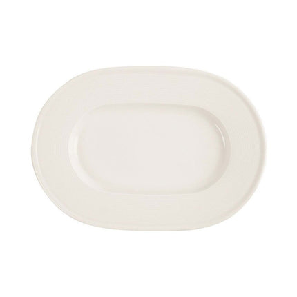 Line oval platter, 280mm – platter for hotels & restaurants, Ireland