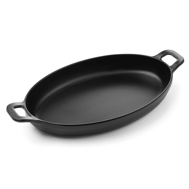 Little Chef melamine mini oval pan, 263x140x(H)37mm - hospitality