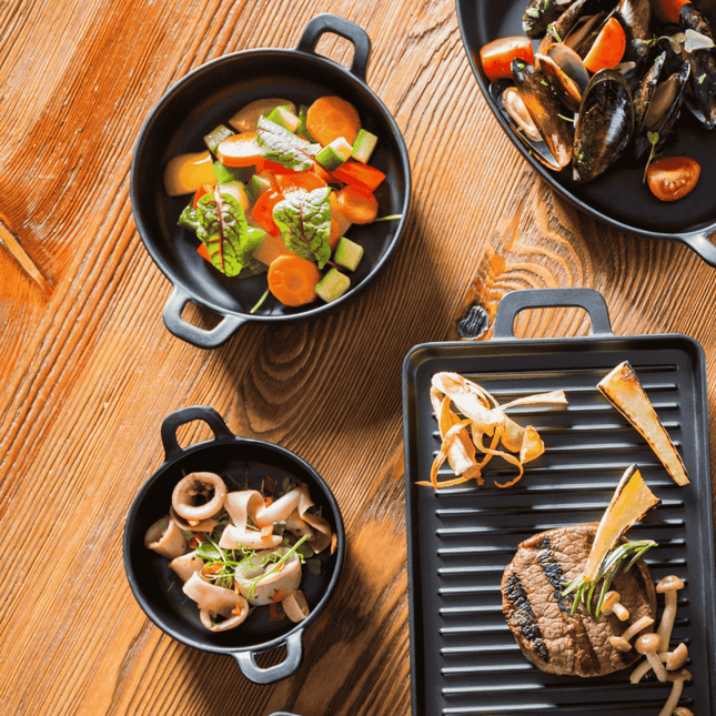 Little Chef melamine mini round pan, 150x115x(H)37mm - hospitality