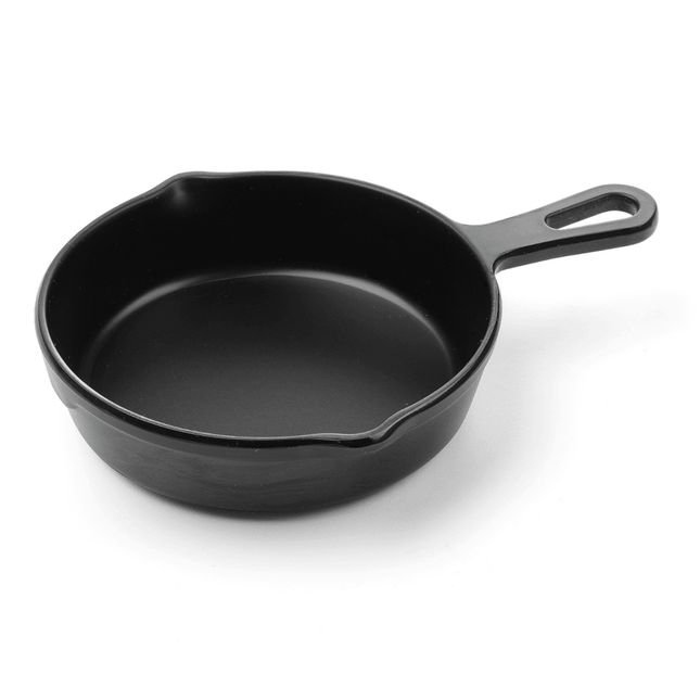 Little Chef melamine mini round saucepan, 162x121x(H)30mm - hospitality