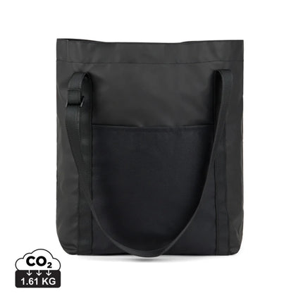 Livorn GRS Collection Recycled Polyester Tote With PU Coating And Foldaway Strap - hospitality