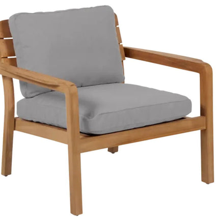 Lodge Low Armchair Teak - hospitality