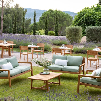 Lodge Low Armchair Teak - hospitality